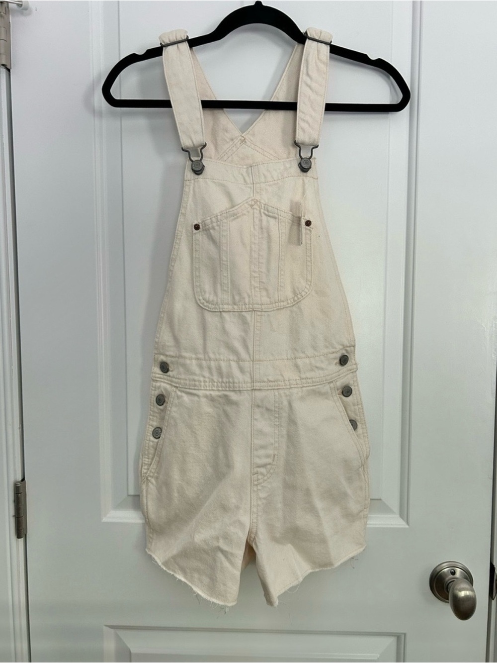 Old Navy White Cream Overalls NWT